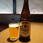 Yoshiya Hon Dori Ten - 瓶ビール(690円)