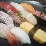 Gatten Sushi Kazo Ten - 日替わり握りランチ￥980