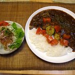 みぃーみぃ - 料理写真:夏野菜カレー（800円）