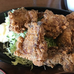 池内食堂 - 特製若鶏唐揚げ定食(5個) 770円