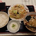 Yamada Udon Shokudo Musashi Fujisawa Ten - 6種野菜の野菜炒め定食