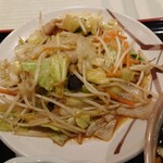 Yamada Udon Shokudo Musashi Fujisawa Ten - 6種野菜の野菜炒め定食