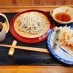 Teuchi Soba Dokoro Nihachi Ya - かき揚げ天ざる