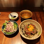 Niku Oroshi Kojima - フィレステーキ丼（小）　980円