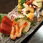 Sushi Kappo Daikichi - 刺身盛り合わせ 3種盛り