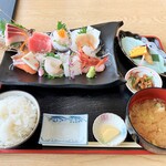 きっときと亭 - 海の幸お造り御膳。2585円