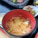 きっときと亭 - お味噌汁。