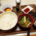 Sukiya Ebina Sagamino Ten - 玉かけ朝食250円