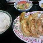 Gyoza no Osho Sasebo Ten - 餃子定食（餃子２人前）：６３０円