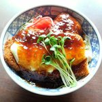 Gomangoku Ochiai Ten - こってり　しょうゆかつ丼　￥９００