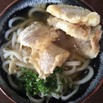 手打ちうどん　はるや - 『かしわうどん   630円なり』