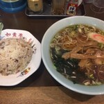 Nyoi Tei - ラーメン＆チャーハン¥800