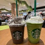 Starbucks Coffee Tsutaya Bokstore Aichi Togo Ten - ◆チョコオンザチョコフラペチーノ（Tall）・抹茶クリームフラペチーノ（Grande）◆620円・530円♪