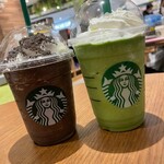 Starbucks Coffee Tsutaya Bokstore Aichi Togo Ten - ◆チョコオンザチョコフラペチーノ・抹茶クリームフラペチーノ◆♪