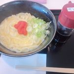 NAGOMI - 明太釜玉うどん　￥５００