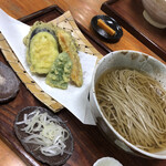 Teuchi Soba Hokoku An - 天ぷらそば