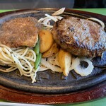 Steak Hamburger Steak Donsan Tei Shinjuku Goyashiki Ten - 