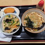 Yamada Udon Shokudo Musashi Fujisawa Ten - 野菜あんかけ丼セット