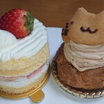 Okashi no Yurikago - ショートケーキとこねこシュークリーム