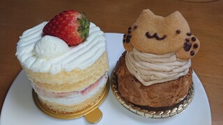 Okashi no Yurikago - ショートケーキとこねこシュークリーム