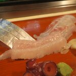 Tatsumi Sushi - シメ鯖、ヒラメ、エンガワ