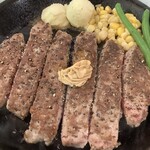 Pepper Lunch Ionmoru Sakaikita Hanada Ten - 肉塊ハンバーグ