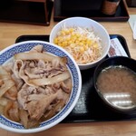 Yoshinoya Okegawa Kita Ten - 豚丼大盛りAセット704円