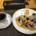 Slow Life cafe - パンケーキセット