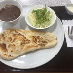 Restaurant Asaya Hotel - 和牛カレー（ナン）1100円