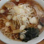 中華料理 宝来飯店 - Aセット 醤油ラーメン大盛