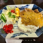 Aji no Aoki - カツカレー(850円)です。