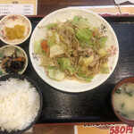 Yuragi no Sato - 2021/03/08
                        遊宴まる得ランチ
                        野菜炒めランチ ご飯大盛 500円
                        ドリンクバー 無料 ✳︎くつろぎセット利用者
                        くつろぎセット 1,300円
                        （入浴料、タオル2種、館内着、ゆらり処）