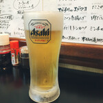 地下の店 - 生ビール