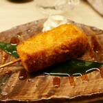 Kushiage Shibuta Atsushi Kokura Ten - チーズケーキ(180円)