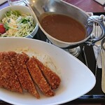 Iwase Sakuragawa Golf Club - 那須郡司豚ロースカツカレー 追加500円