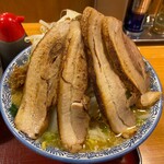 Yushoken Sendai Tomizawa Ten - ★富士チャーシュー麺（味噌・全マシ・1000円）★