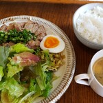 Cafe ほしぞら - 美星豚の麹ソテーランチ