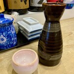 Uo Kou - 新潟の酒「越後桜 大吟醸」500円也。