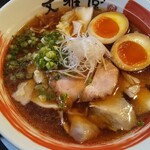 文雅堂 - 文雅堂ラーメン\800。あっさりスキッと美味しい。