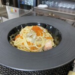 calme'n - クリームソースのパスタ