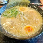 Nintama Ramen Asahi Ten - にんたま醤油ラーメン 640円、煮玉子 100円 ♪