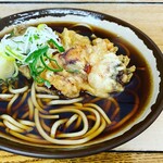 Rokumon Soba Nakano Te - いかげそ天そば
                        ¥400