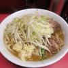 ラーメン二郎 - 料理写真:小ラーメン　野菜少なめ　にんにく