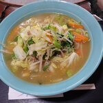 山草小屋 - 味噌ラーメン(￥800）