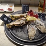 Kobe Sannomiya Oyster House - オイスタープラッター 生牡蠣3種×2P＝6P 薬味