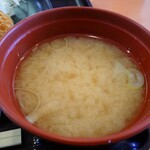 Tonkatsu Sakai Seiniku Ten Yono Ten - お味噌汁