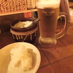 NEO Taishu Izakaya Smiley Shoten Hon Atsugi Ten - お通しの大根おろしは好きなだけどうぞ！