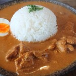 Cafe ほしぞら - バターチキンカレー 大盛り 1,080円