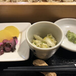 Ita Soba Wasabi - 香物と生山葵