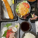 Kaiho - エビフライ定食　¥1.980円